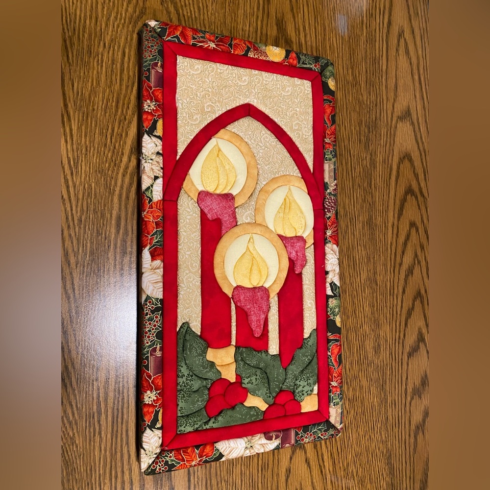 Christmas Candles Quilt Magic